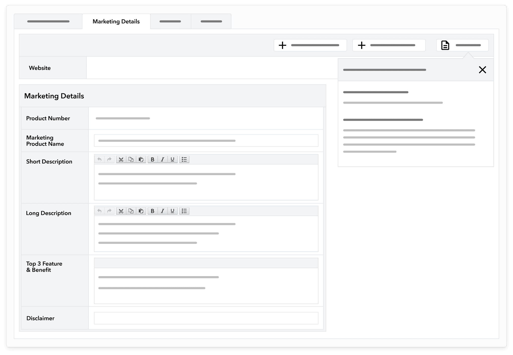 Retailpath: Product Marketing Details