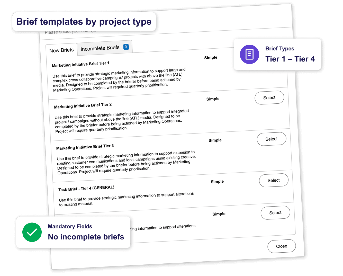 briefing templates
