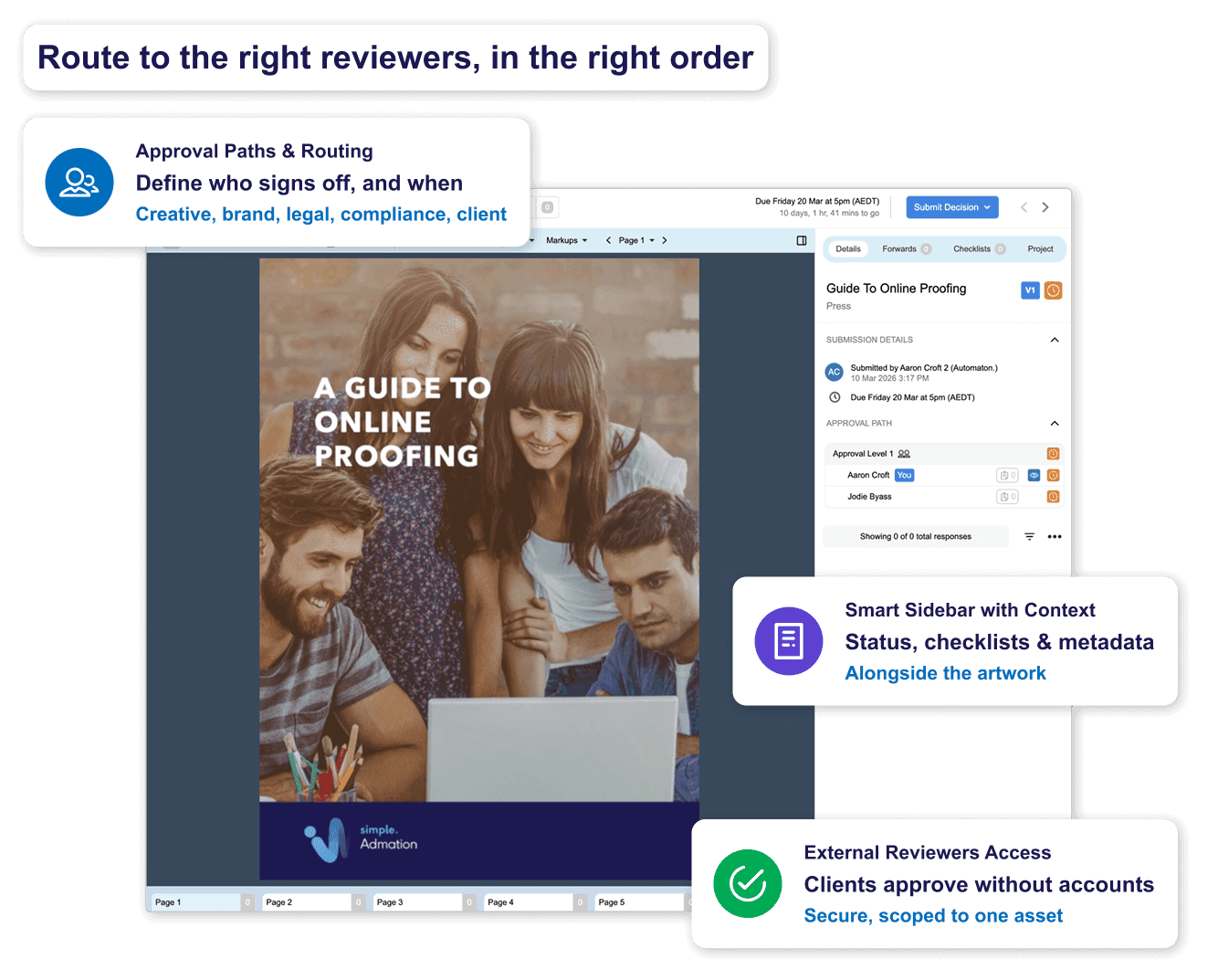 online proofing structure reviews